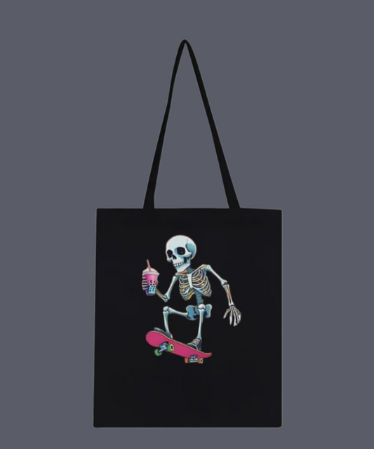 Neon Grind & Sip| Great Gift Ideal for Birthdays, Skate Crew Hand‑Outs, or “Just Because.” | Classic Tote Bag